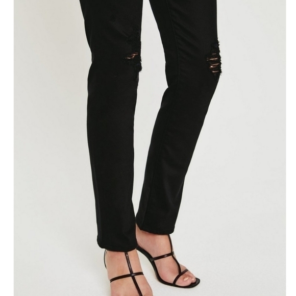 AG Adriano Goldschmied Alexxis Slim Jean Blackboard NWT - Picture 6 of 14